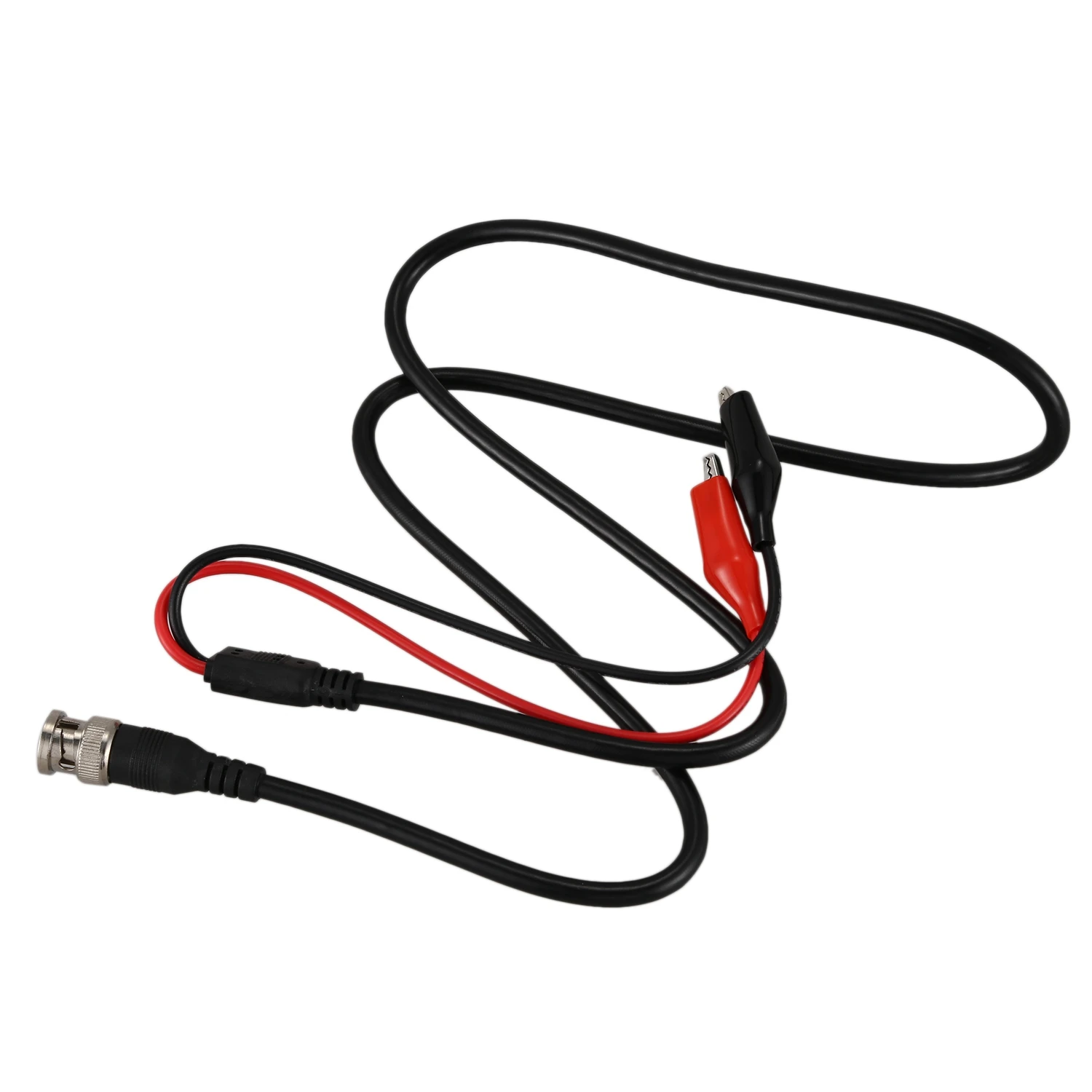 P1011 BNC Q9 Male Double Dot Crocodile Oscilloscope Lead Test Probes Cable 1M oscilloscope probe
