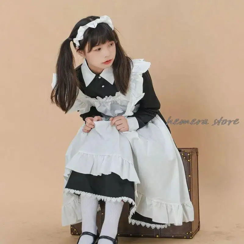 

Anime Long Dress French Court Maid Dress Lolita Cosplay Costume Women Girl Dress Outfit Christmas Halloween Carnival Party Gifts
