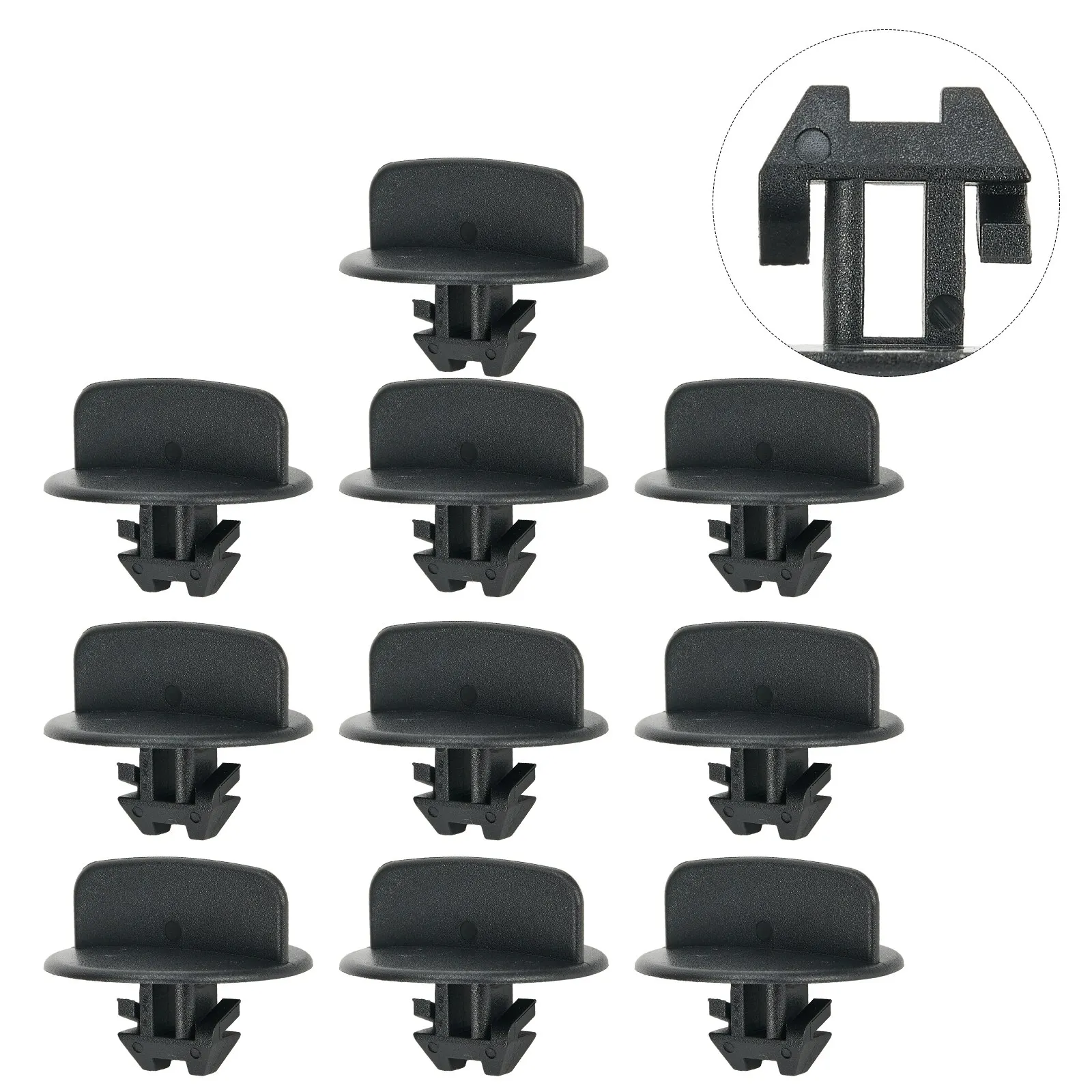 

High Quality Practical To Use Brand New Clips Parts & Accessories 2008 68034329AA 965831617783 Black 10 Pcs/set