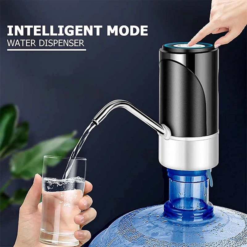 Water Dispenser Electric Drinking Water Pump Portable Automatic Water Bottle Pump for Drinking Water Home Kitchen Office Camping