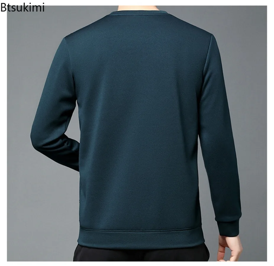 2024 Autumn Winter Men's This Animal Year Thicker Red Hoodies Fashion Trend Print O-neck Fleece Tops Man Casual Warm Sweatshirts