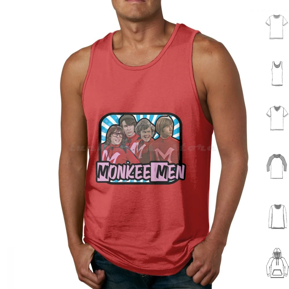 

Мужские майки Monkee, жилет без рукавов, мужские майки Monkees Monkee
