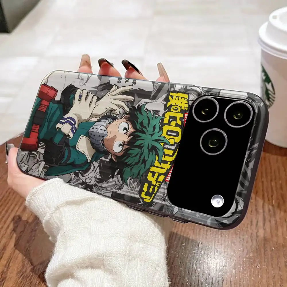 Anime My Hero Academia Soft Corrugated Transparent Phone Case