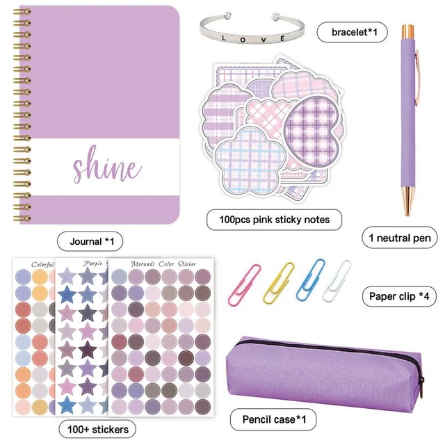 Journaling Kit Teenage Girls Scrapbook Stuff Diary Supplies Set