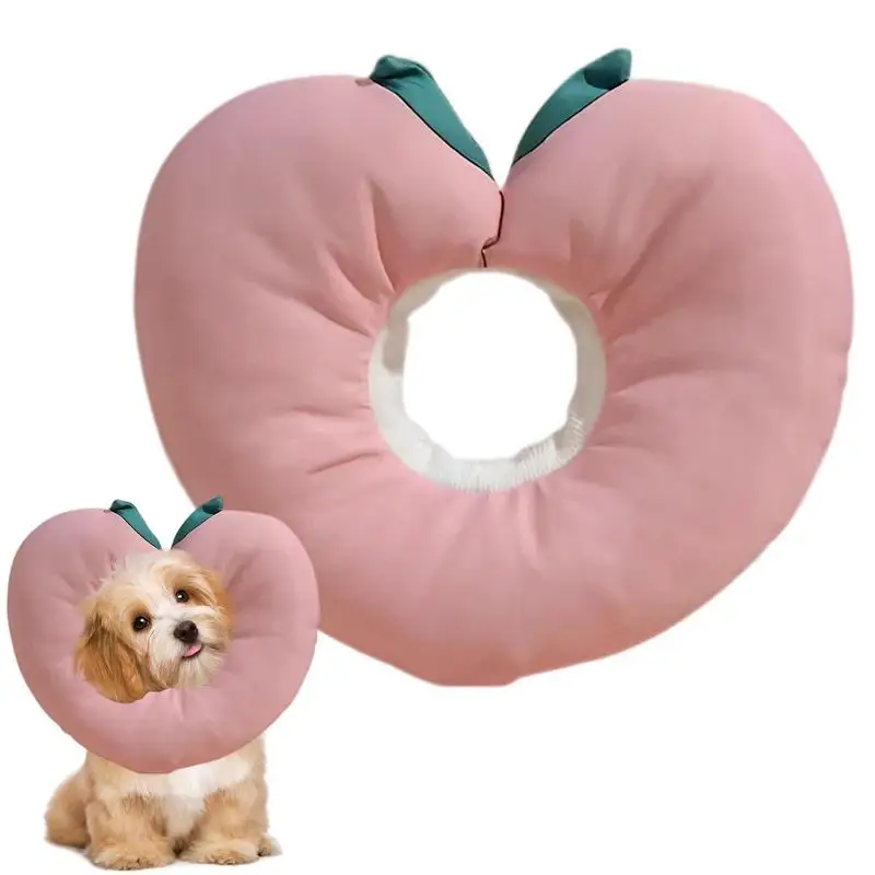

Cat Cone Collar Soft Lick Proof Neck Ring Soft Cone Head Cover Comfortable And Protective Elizabethan Collar For Small Dogs And