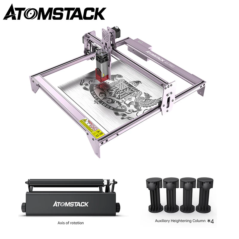 grabador láser A5PRO de 40W con rodillo rotativo, máquina grabado láser para marcar latas, huevos, cilindros, botellas y bolígrafos, novedad, promoción|Impresoras - AliExpress