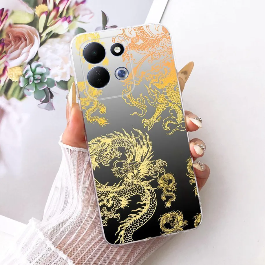 Cute Cartoon Animal Soft Silicone Clear Phone Case Cover
