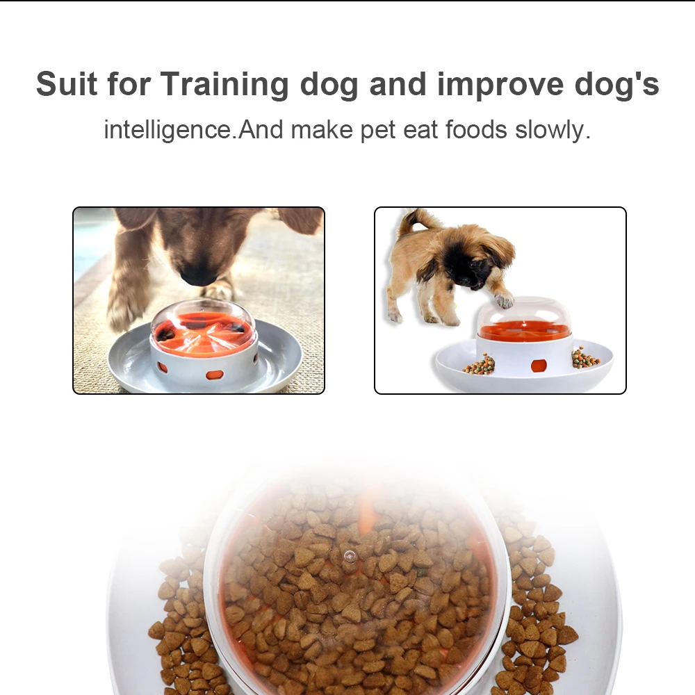GiGwi Pet Supplies Petdroid Series Smart Food Fort Slow Dog Bowl