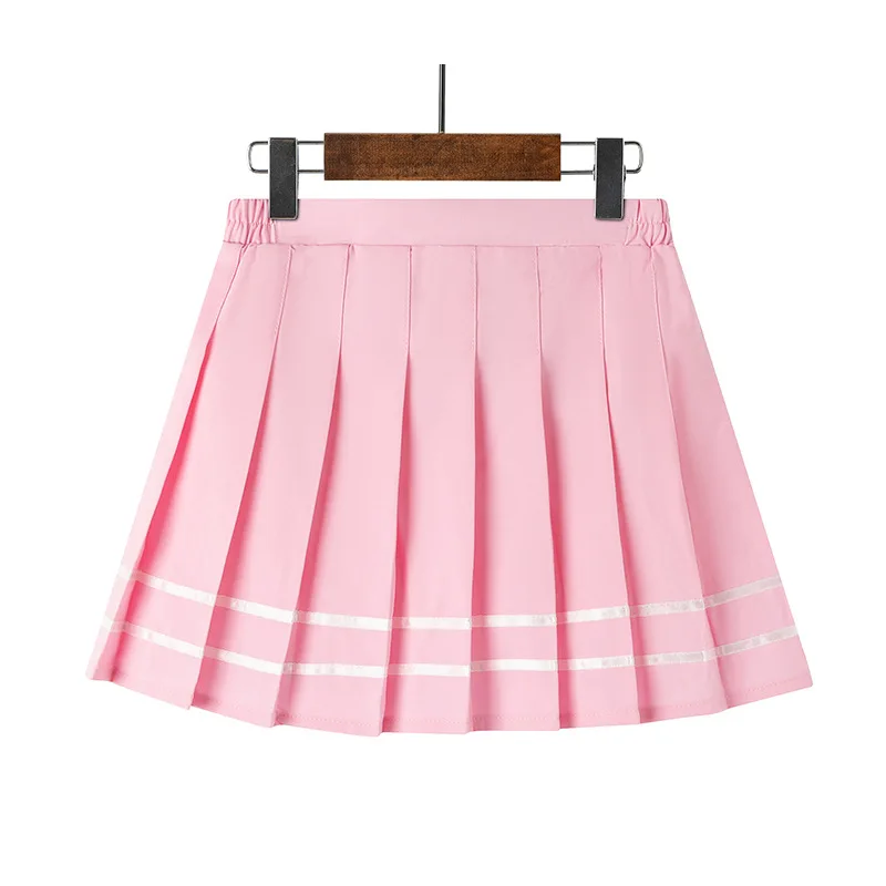 Jupe St Michael Rose à Carreaux - Taille 14 - Vintage Longueur Genou