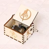 Theme Music Box Christmas Character Anime Movie Boy Toy Hand Crank Decoration Cartoon Wooden Jewelry Holiday Birthday Gift 2