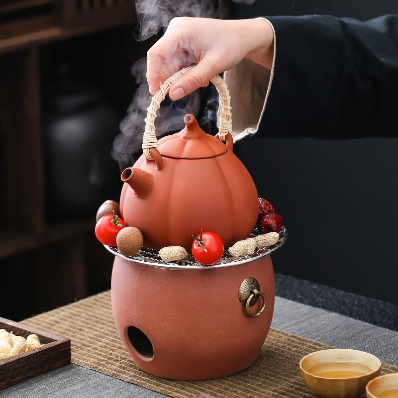 Enclosed  brewing tea, can and can, teapot brewing tea stove, indoor household full set of barbecue stove, outdoor edge stove