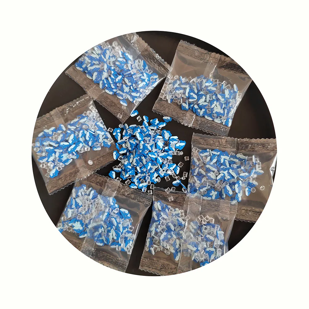 Shark Fish Rhinestone Ice Polymer Clay Slice Sprinkles For Nail Art DIY Crafts Cake Phone Case Slime Filler Decor