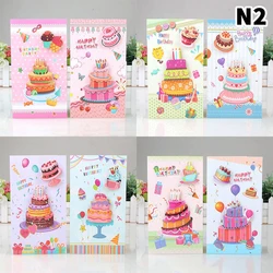 Set of 8 Elegant 3D Greeting Cards with Envelopes (2)