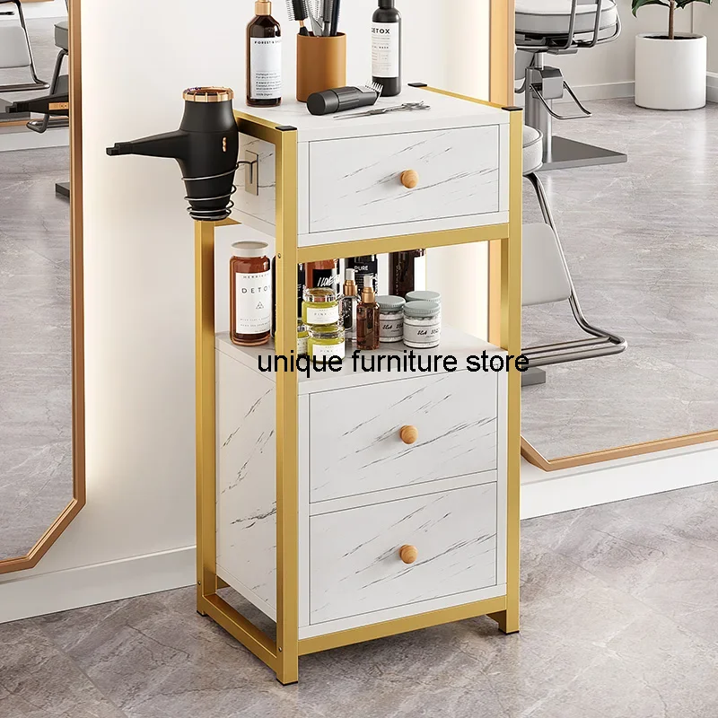 

Barber beauty salon cart tool Barber hair spa salon cart Nail beautician Wozek Narzedziowy beauty furniture WKST