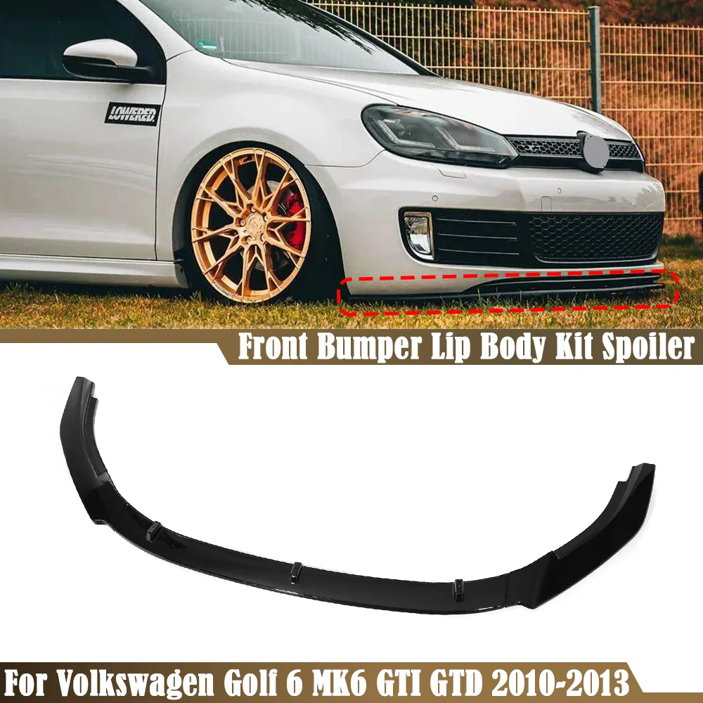 For Volkswagen Golf 6 MK6 GTI GTD 2010 2011 2012 2013 Car Front Bumper