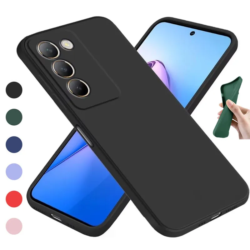 Premium Flexible Liquid Silicone TPU Protective Case - Durable & Stylish Cover