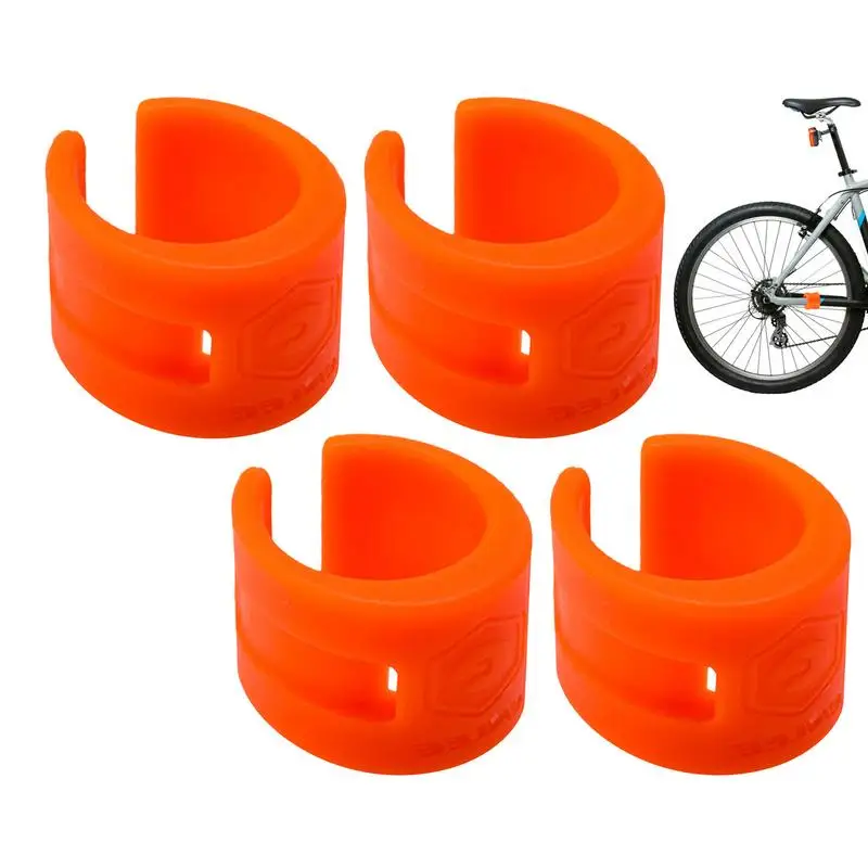 

Резиновый протектор Chainstay, 4 шт., защитный резиновый протектор для велосипедной рамы, Защитная пленка для горных велосипедов