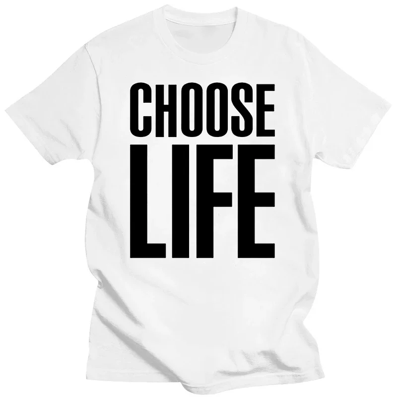 Scegli La Vita T-Shirt Wham Ispirato Fancy Dress Gift Anni '80 Tee George Micheal Music