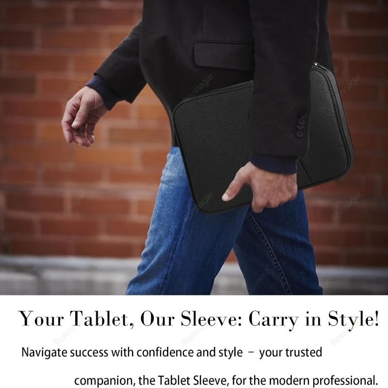 Premium Tablet Sleeve Bag - Universal Fit, 11-14.6 Inch