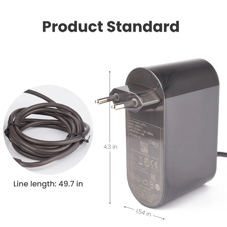 専用1 ダイソン 空気清浄機ACアダプタ (281831-04) ① - メルカリ