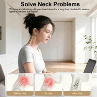 Ceinture de traction cervicale réglable pour étirer le cou, sangle de suspension pour soulager la douleur cervicale, dispositif de traction cervicale. 6