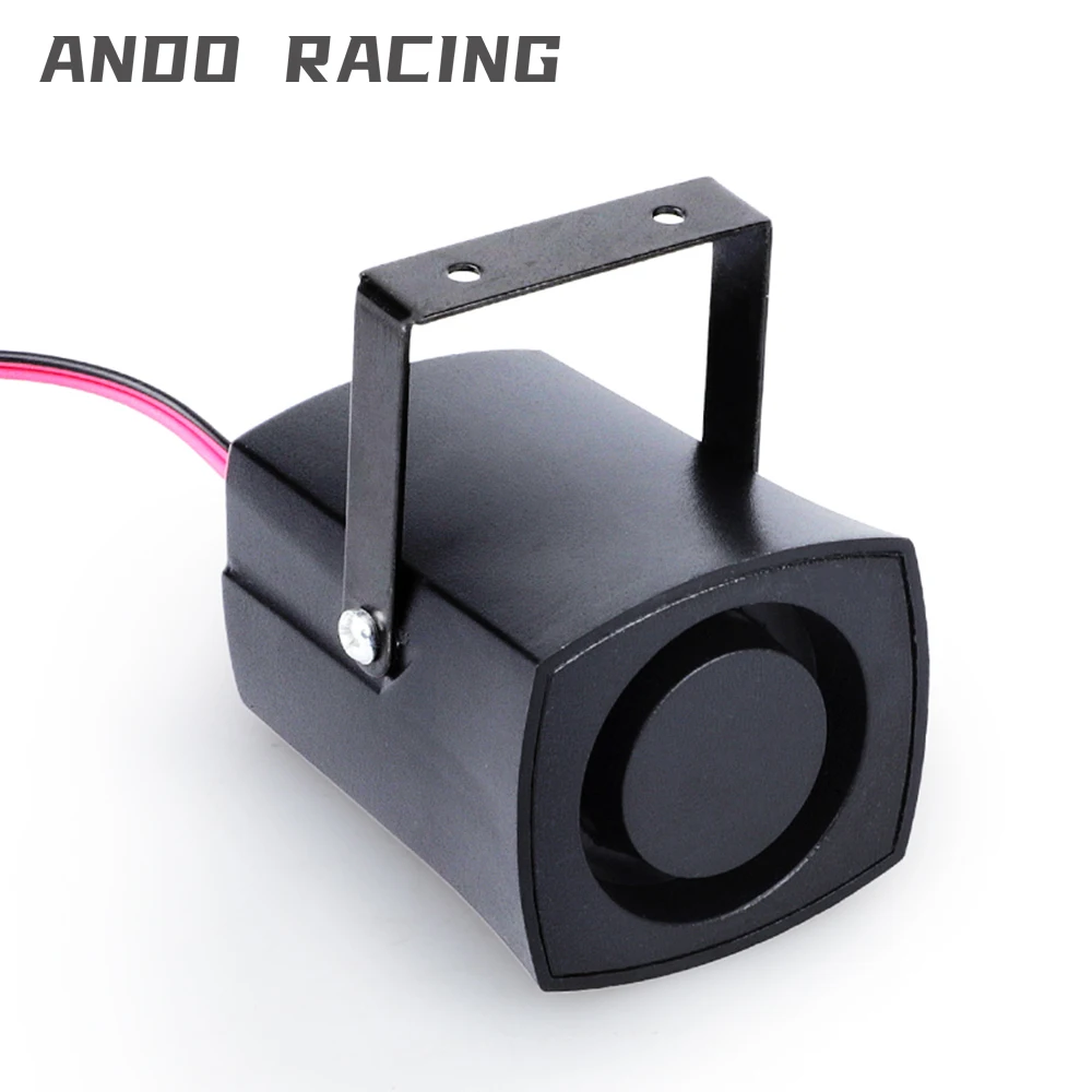 Dc 12V 100Db Clacks Beep Reverse Slim Invisible Air Horn 1.5A Black Auto Warning Sirena Sound Signal Allarmi Di Backup Per L'Auto