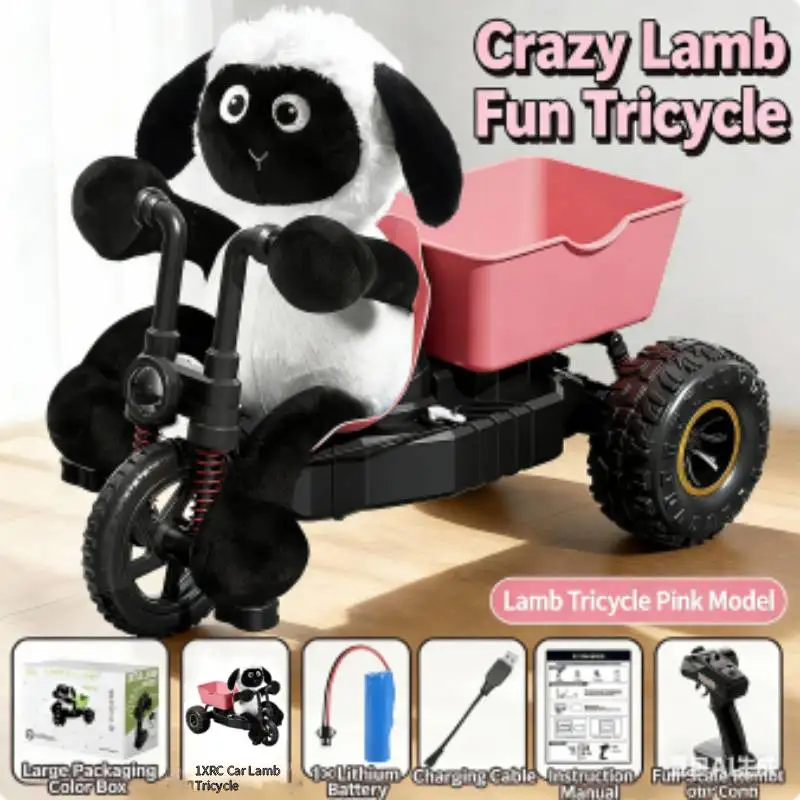 Voiture RC Lamb Tricycle 2.4GHz - Accélération Proportionnelle, Drift