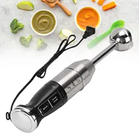 Mélangeur à main électrique à Immersion 400W, mélangeur à bâton Portable pour mélange sans effort, Smoothies, Shakes, purée ronde 4