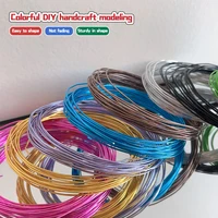 New colored metal aluminum wire nail art tools, handmade, non fading, sturdy and flexible nail accessories wholesale 1