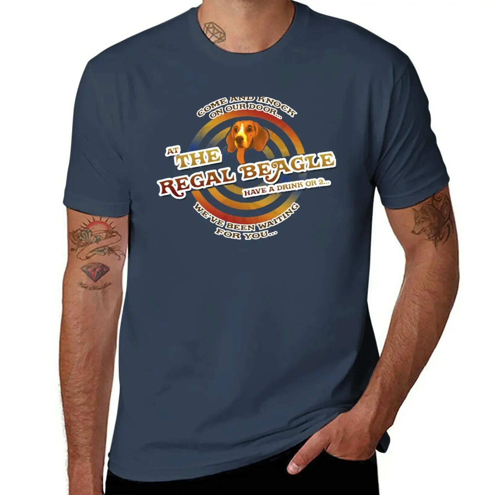 

The Regal Beagle T-Shirt tops customizeds men clothing
