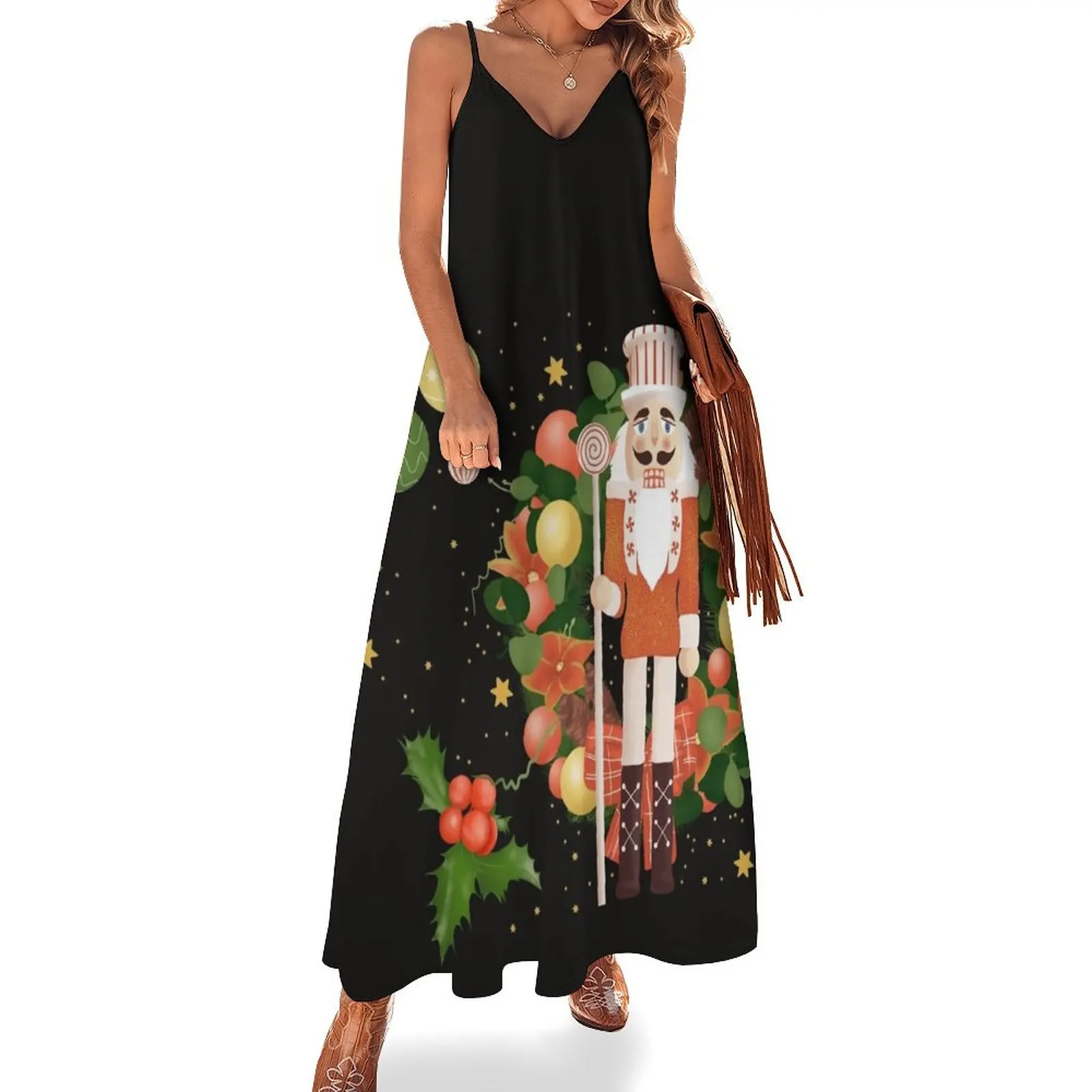 

Cute nutcracker for Christmas Sleeveless Dress dress ladies dresses for women 2024