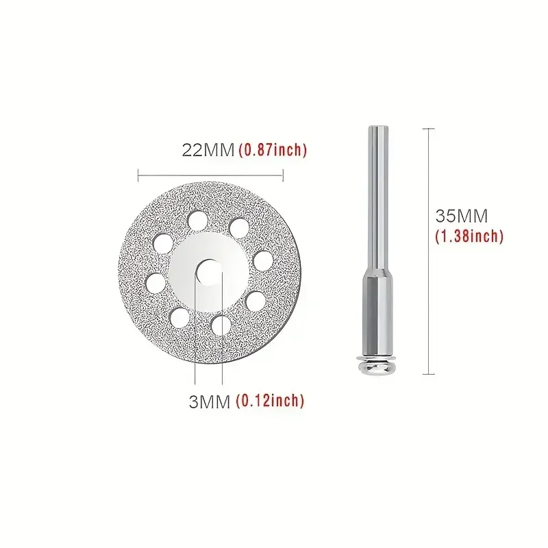 Dremel 12Pcs Cutting Blade Metal Saw