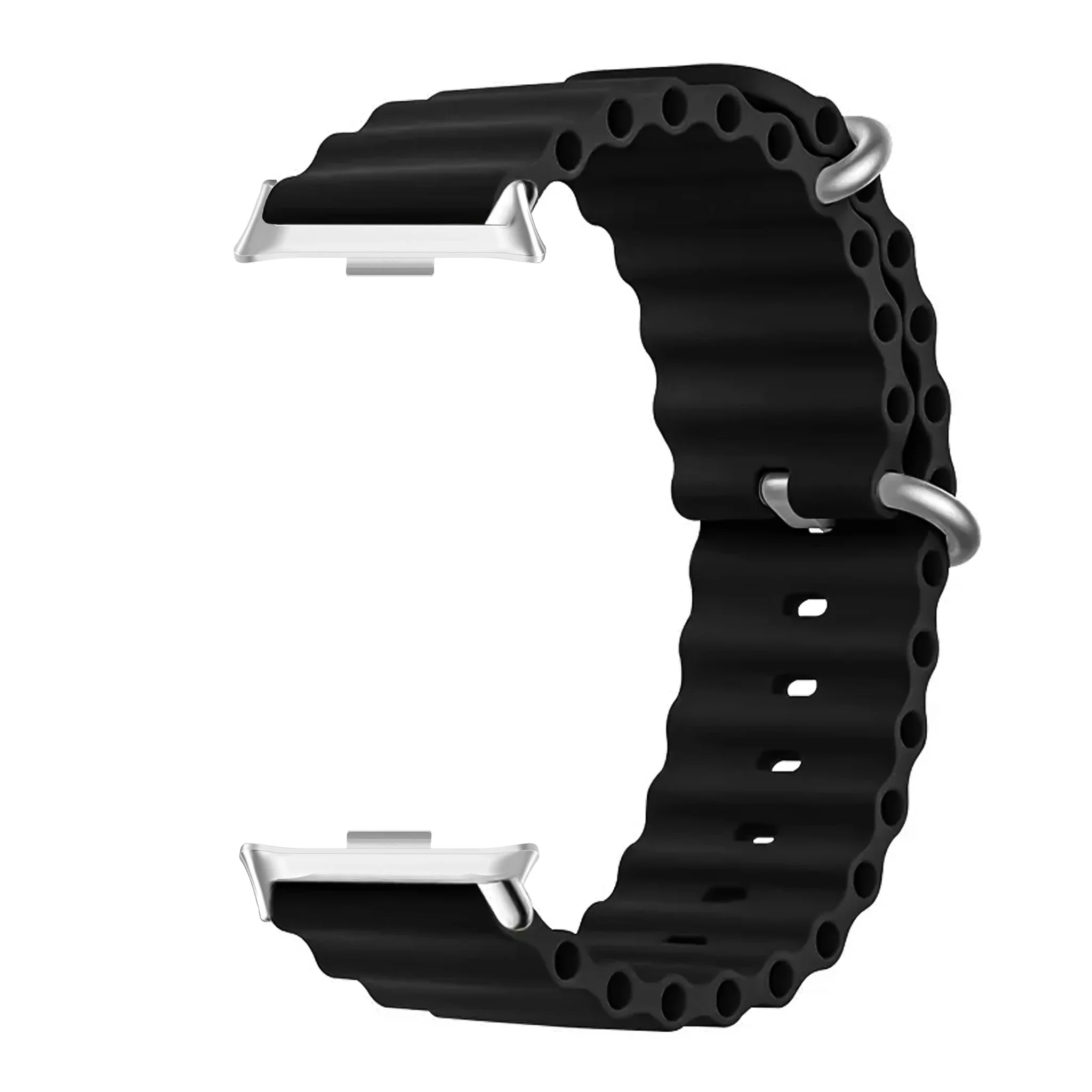 Ocean Silicone Sports Strap Bracelet for Smartwatch Wristbands