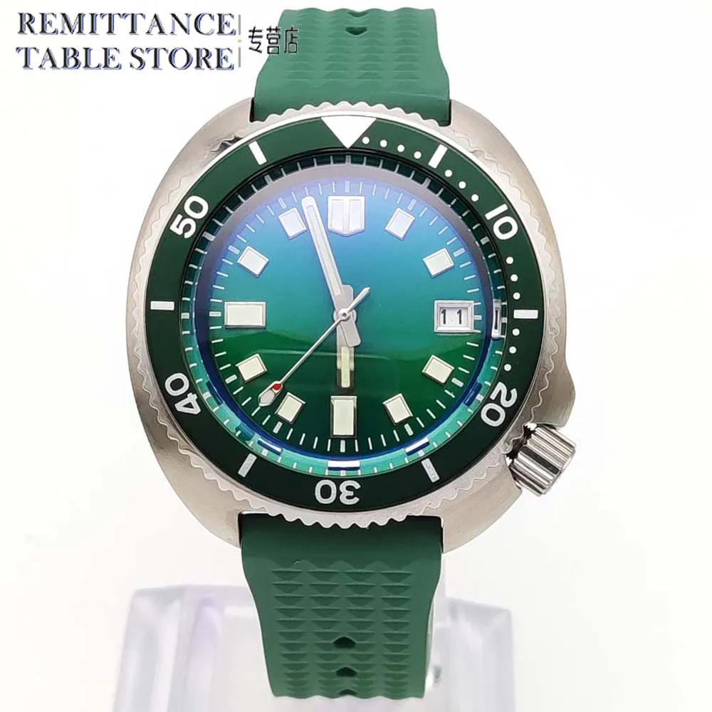 

Men's Mechanical Watch Green Dial Strap AR Blue Film Double Thickened Sapphire Glass NH35 Movement Free Shipping Men's Watches