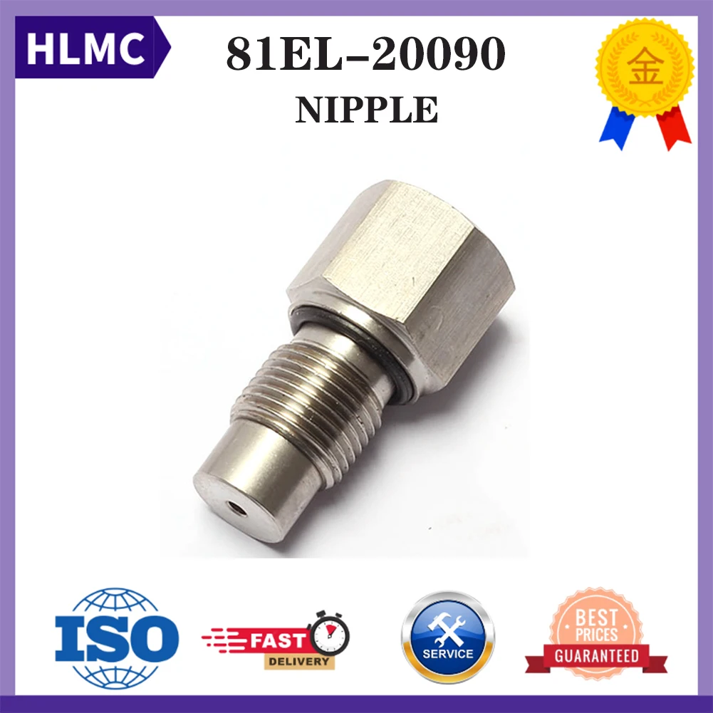 

HYUNDAI R55-5 R60-5 CX33C CX37C Case Excavator Parts Valve Grease Adjust Fitting 81EL-20090 81EL20090