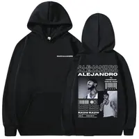 Singer Rauw Alejandro Todo De Ti Album Print Hoodie Man Fashion Vintage Streetwear Men Hip Hop Oversized Sweatshirt Male Hoodies 1