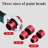 340° Cordless Water Pipe Machine Melter Plastic Welding Machine Melting Soldering Device Rechargeable Hot Melt Tool with Heads 3
