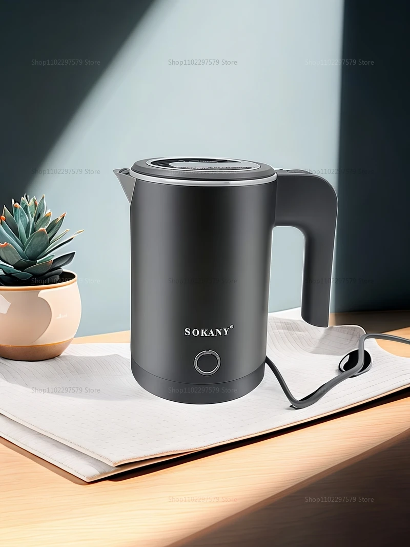 Description Picture 3 of itemTravel Electric Kettle 500ML Stainless Steel Portable Water Boiler For Tea Coffee Heating Hotel Family Kitchen Smart Kettle