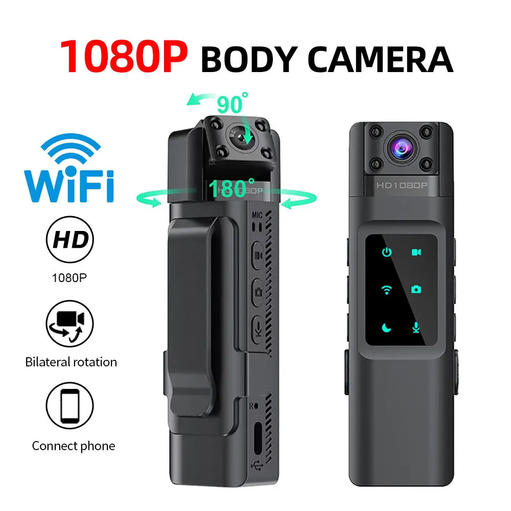 New 1080P Mini Camera Motion Detection Portable Digital Video Recorder Body Camera Night Vision Recorder Miniature Camcorder