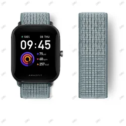 Versatile Nylon Loop Sport Watch Band, 20mm/22mm for 22mm watch band (29 Celestial Teal)