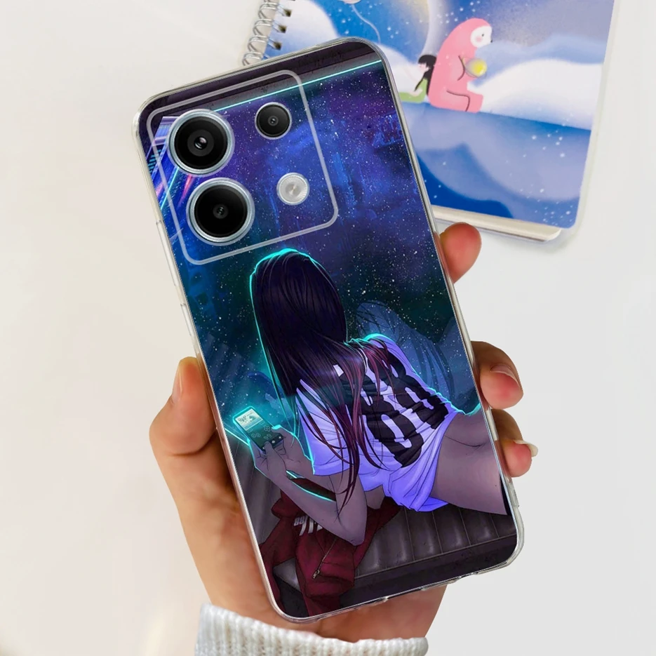 Cute Cat Butterfly Painted Soft Silicone Phone Case