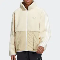Veste de sport en polaire à col montant Adidas Authentic Trefoil pour hommes et femmes HY1378 1