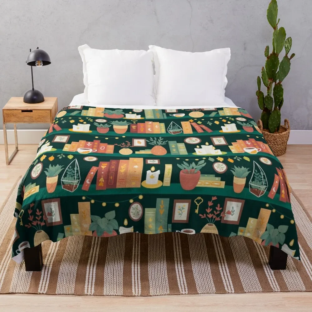 

Hygge library Throw Blanket Luxury St Hairys Blankets