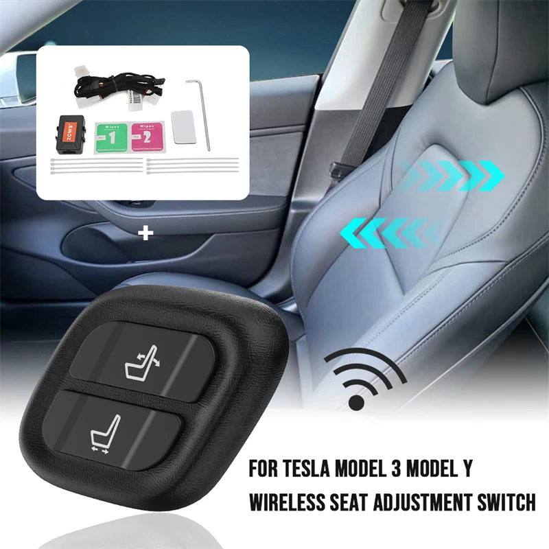 For Tesla Model Y Wireless Seat Adjustment Switch Button Model 3 2021