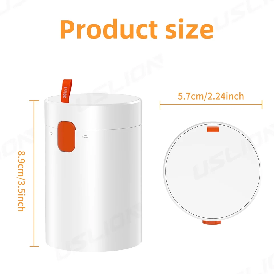 PurePort Kit Pulizia Multi-strumento USB-C Per Cellulari, AirPods E Tablet – Include Stucco AirSquares - 2