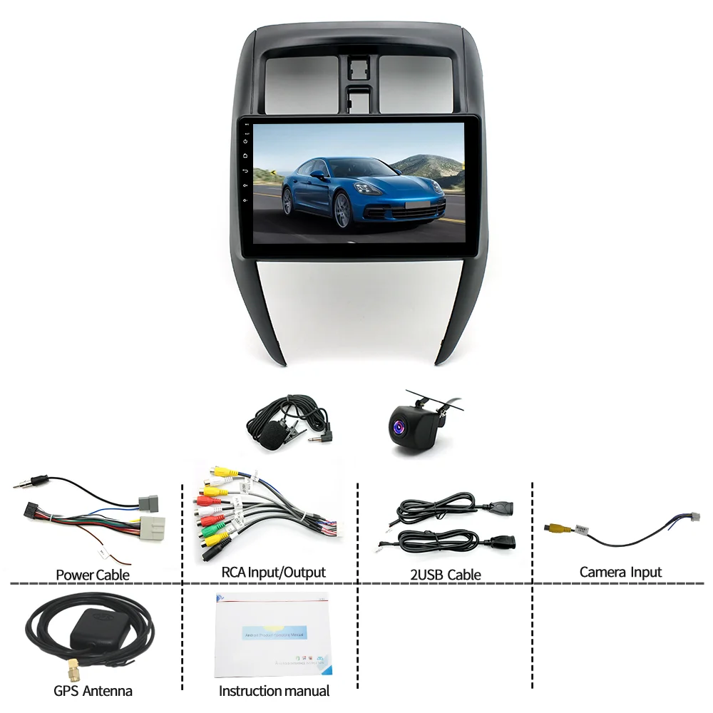 Android 13 Car Stereo Radio WIFI Compatible for Versa Sedan