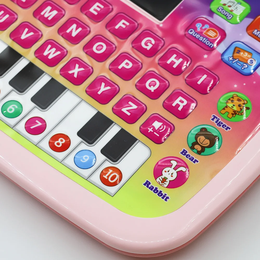 Educational Learning Machine Toys Children Electronic Study Game Laptop Computer Preschool Language Education Toys For Toddler 5