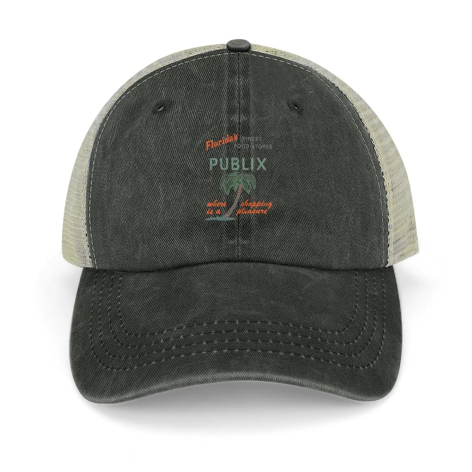 

Publix ---- Vintage Store Aesthetic Cowboy Hat Golf Wear tea Hat Fluffy Hat Women's Beach Outlet Men's