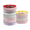 Dog Collar Crystal Glitter Rhinestone Pet Collars Zinc Alloy Buckle Collar For Small Medium Dogs Cats Chihuahua Pug Dog Collar 3