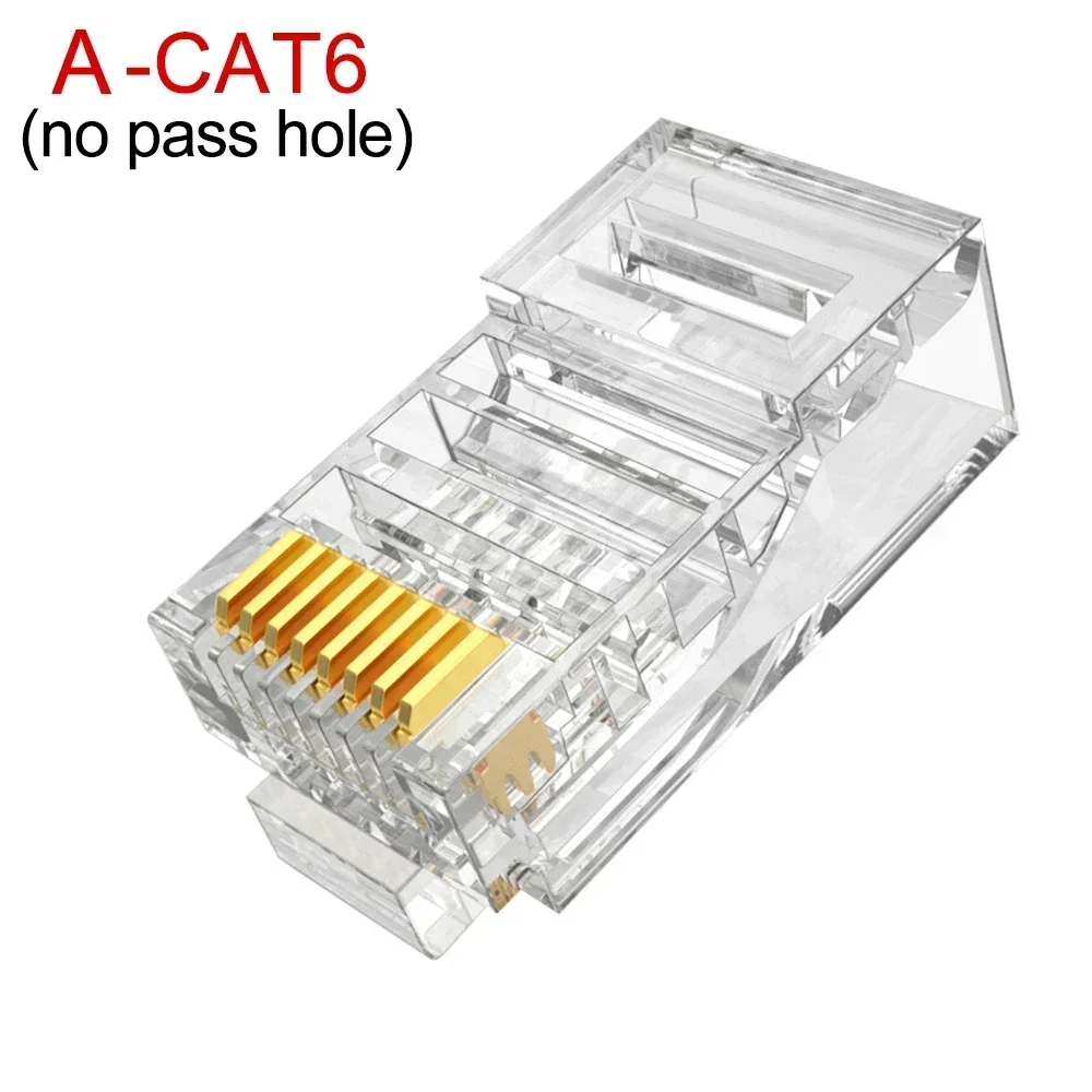 Рисунок 3 - Коннекторы RJ45 Cat6/Cat5e